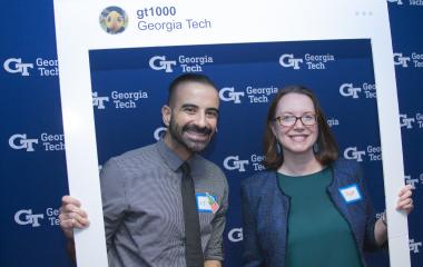 headshot of aj and cassie at the gt 1000 and 2000 awards banquet