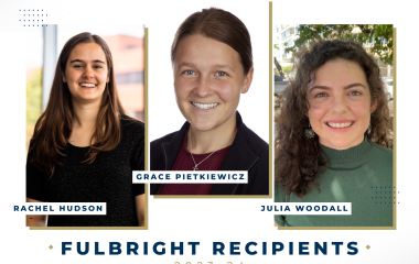 3 fulbright recipients